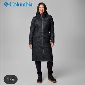 Columbia Women's Black Quilted Puffer Coat